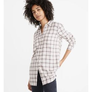 Madewell • Classic Ex-Boyfriend Shirt in Porte Plaid